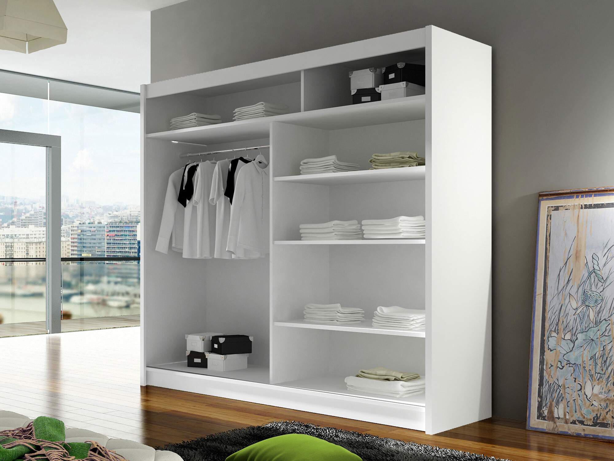 Kledingkast Closico 126 (Kasjmier)