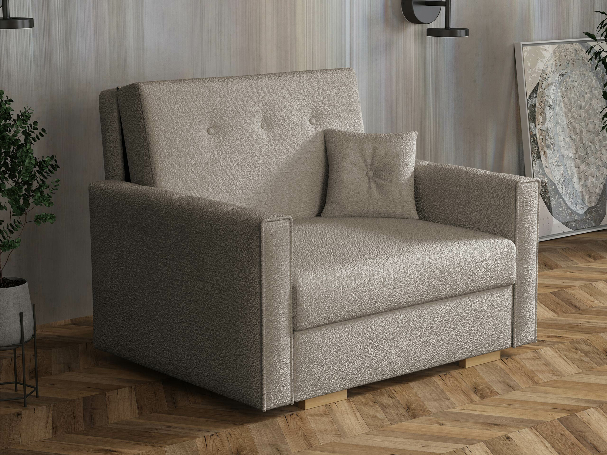 Fauteuil Columbus 236 (Coral 50)