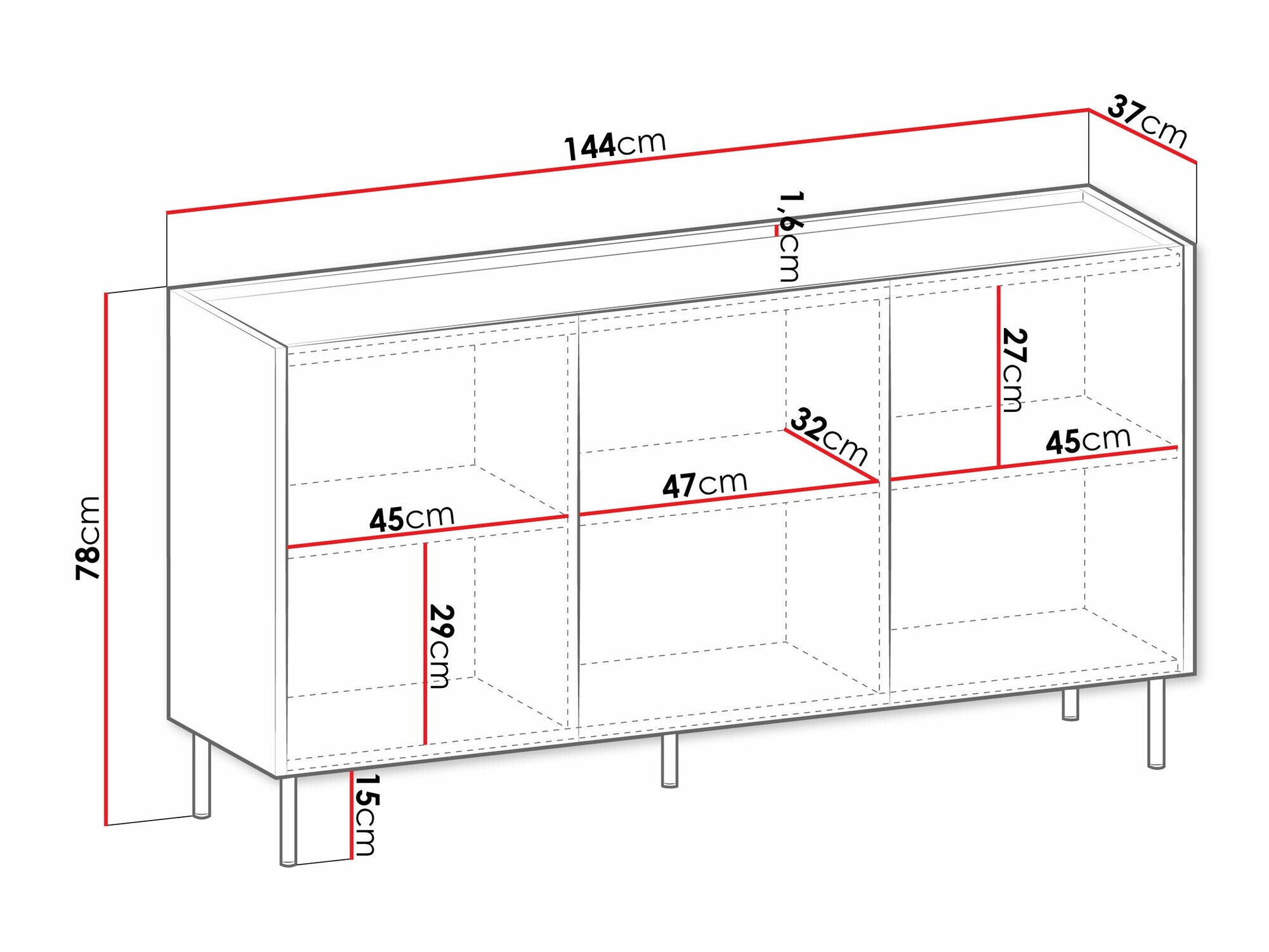 Dressoir Comfivo Belviro