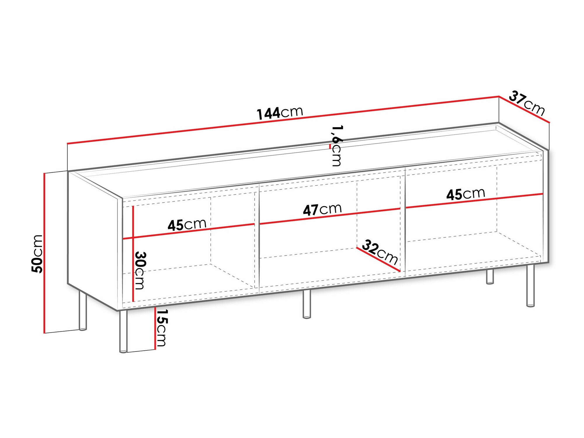 TV-meubel Comfivo Belviro