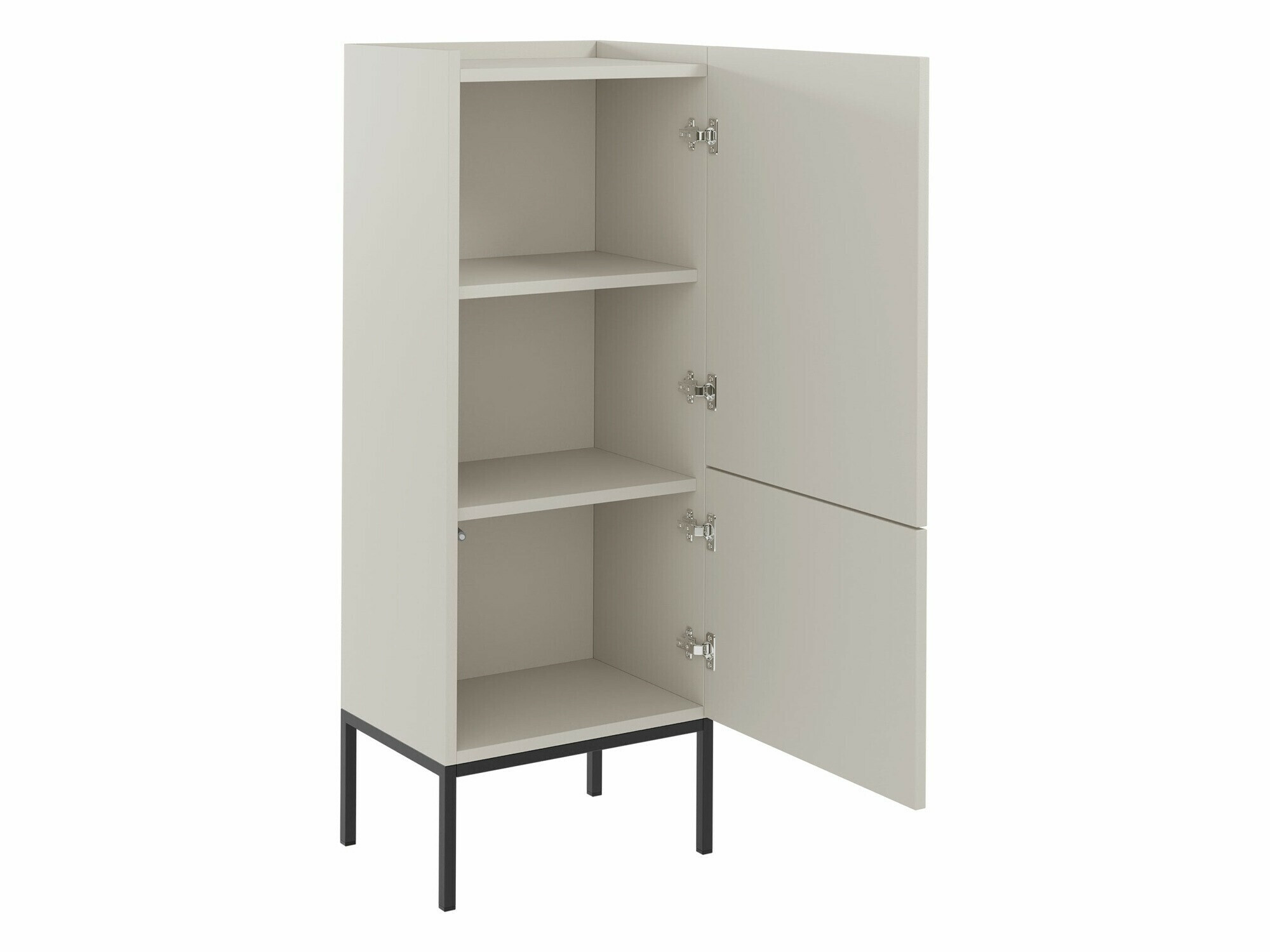 Boekenkast Lunole 102 (Artisan eiken + Zwart)