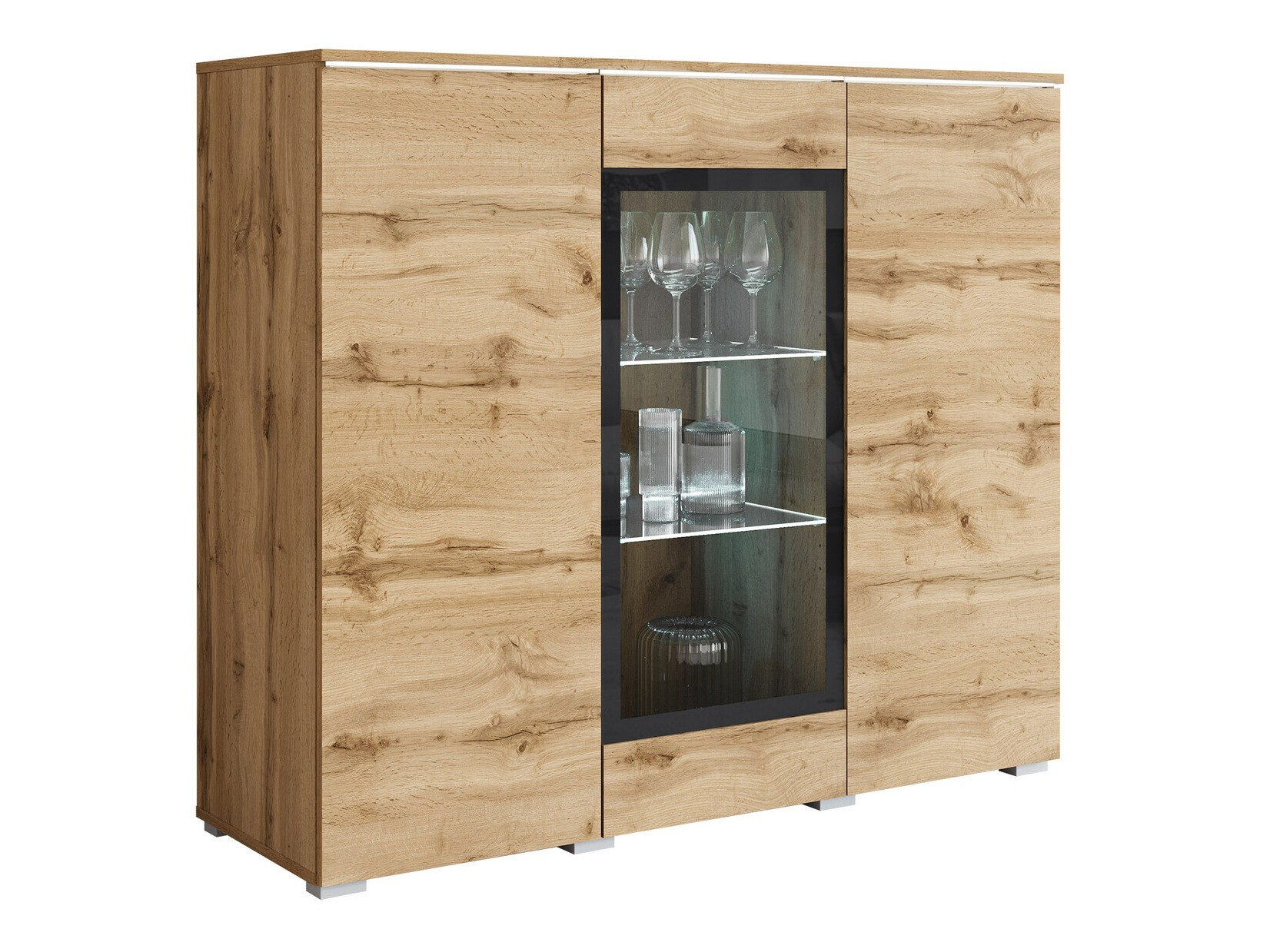 Dressoir Mirfivo 103 (Wotan eik)