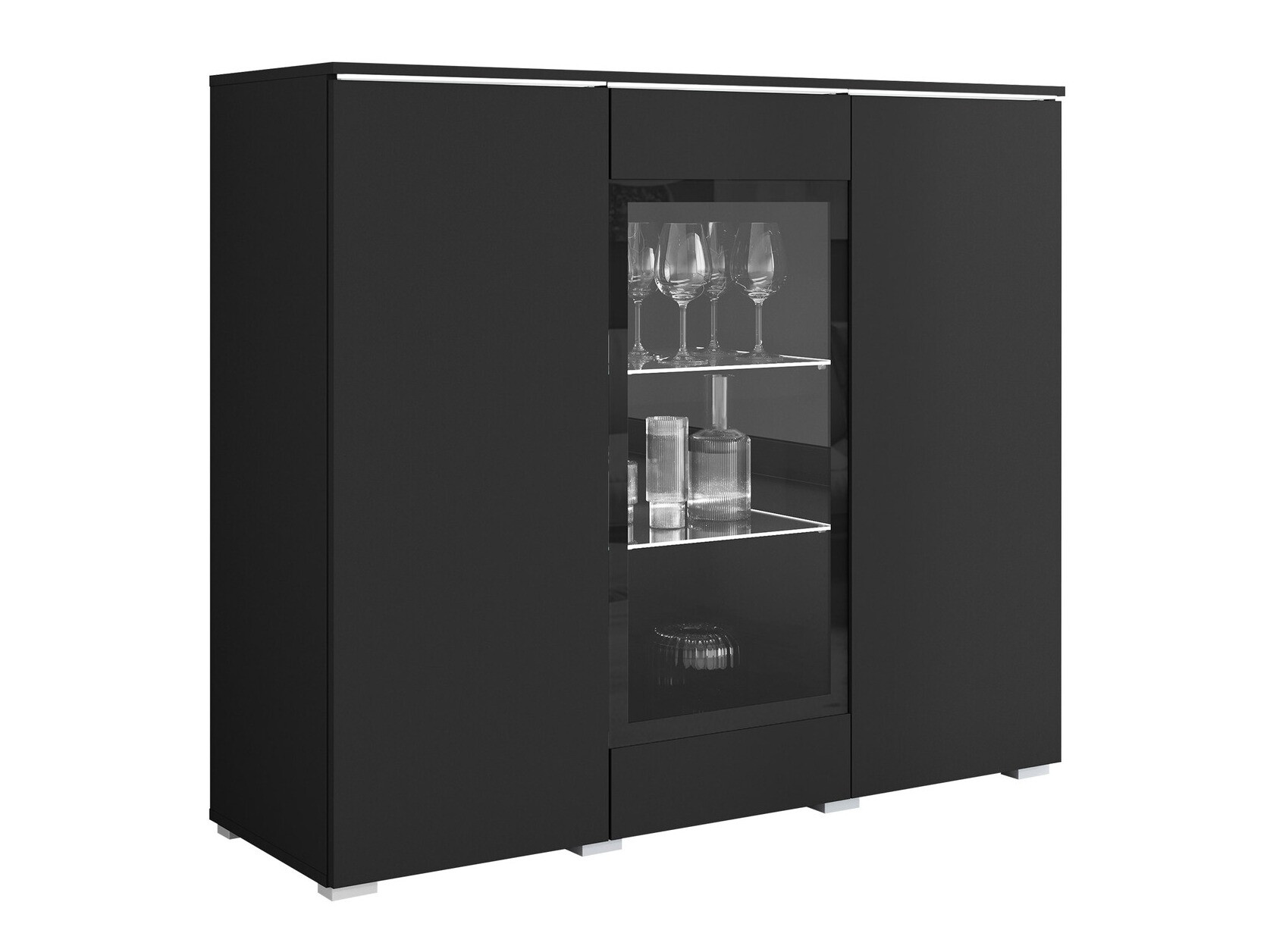 Dressoir Sarasota 186 (Grafiet)