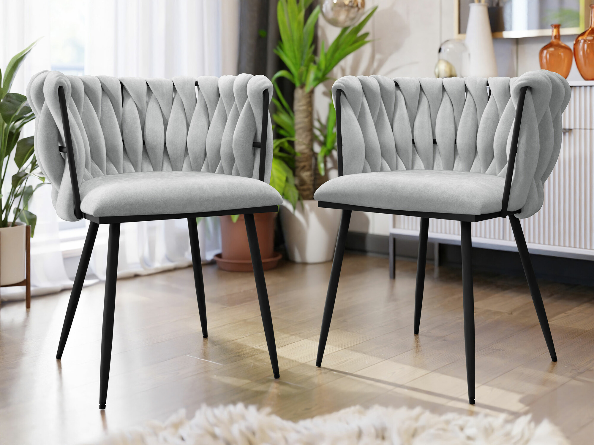 Stoel Comfivo 434 (Zwart + Grijs)