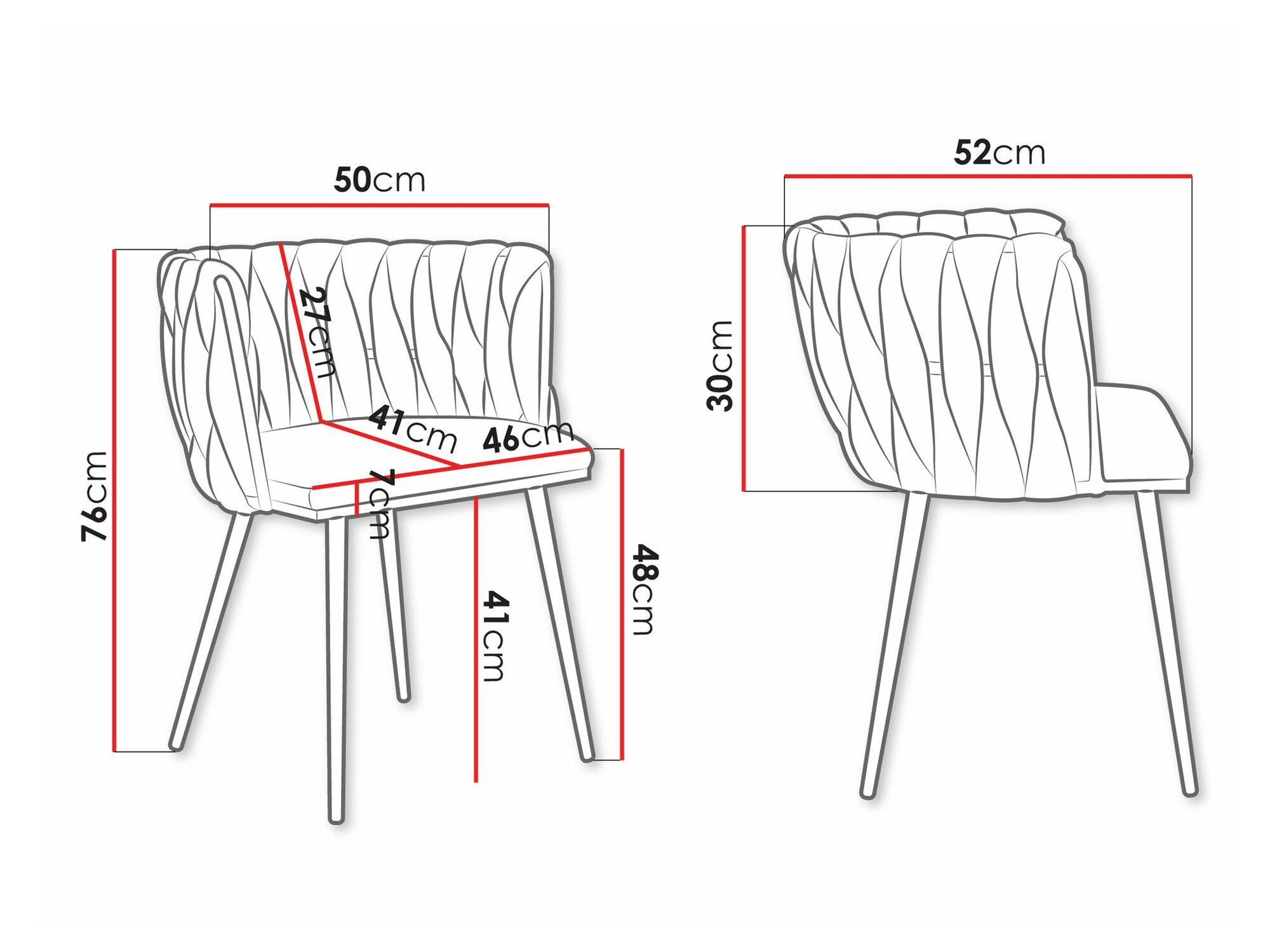 Stoel Comfivo 434 (Zwart)