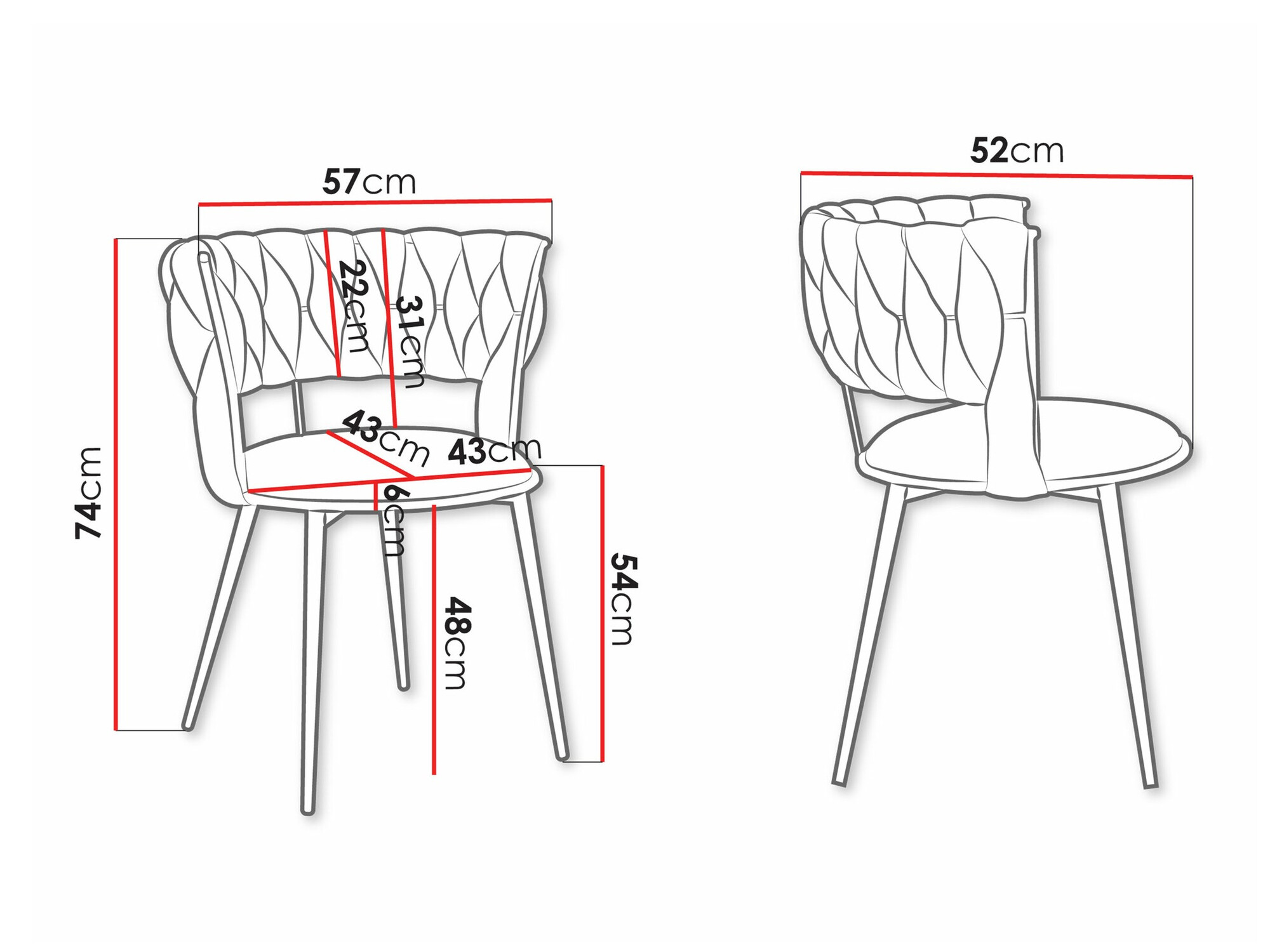 Stoel Comfivo 440 (Zwart)