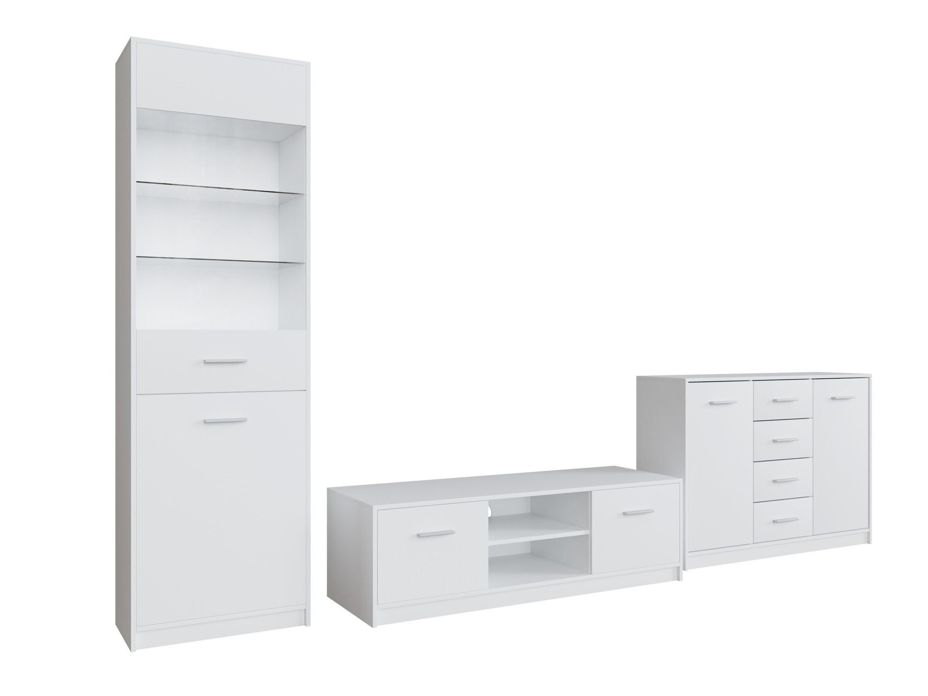 Woonkamerset Novsore 162 (Wit)