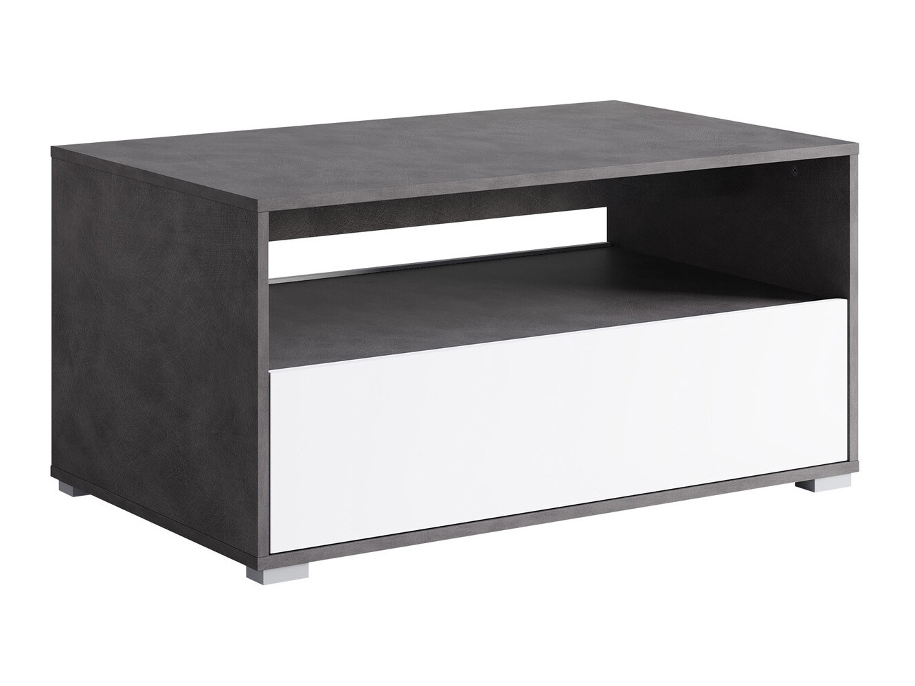 Salontafel Sarasota 188 (Matera grijs + Wit)