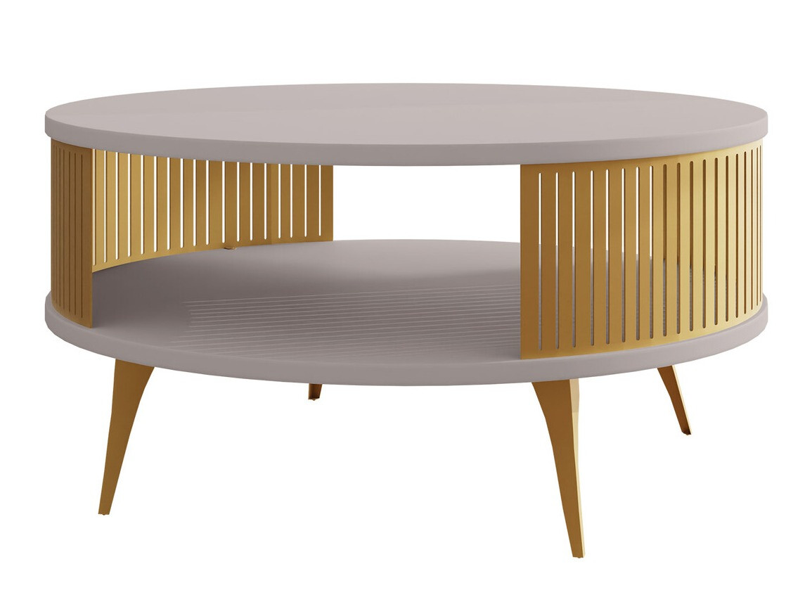 Salontafel Vitum I (Gouden + Kasjmier)