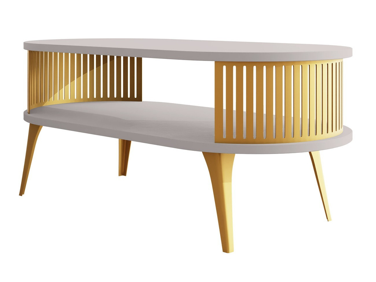 Salontafel Vitum IV (Gouden + Kasjmier)