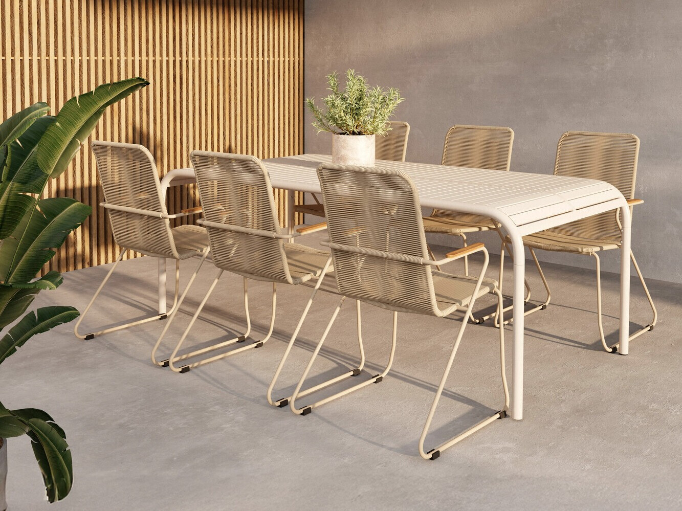Outdoor tafel Dallas 4771 (Beige)