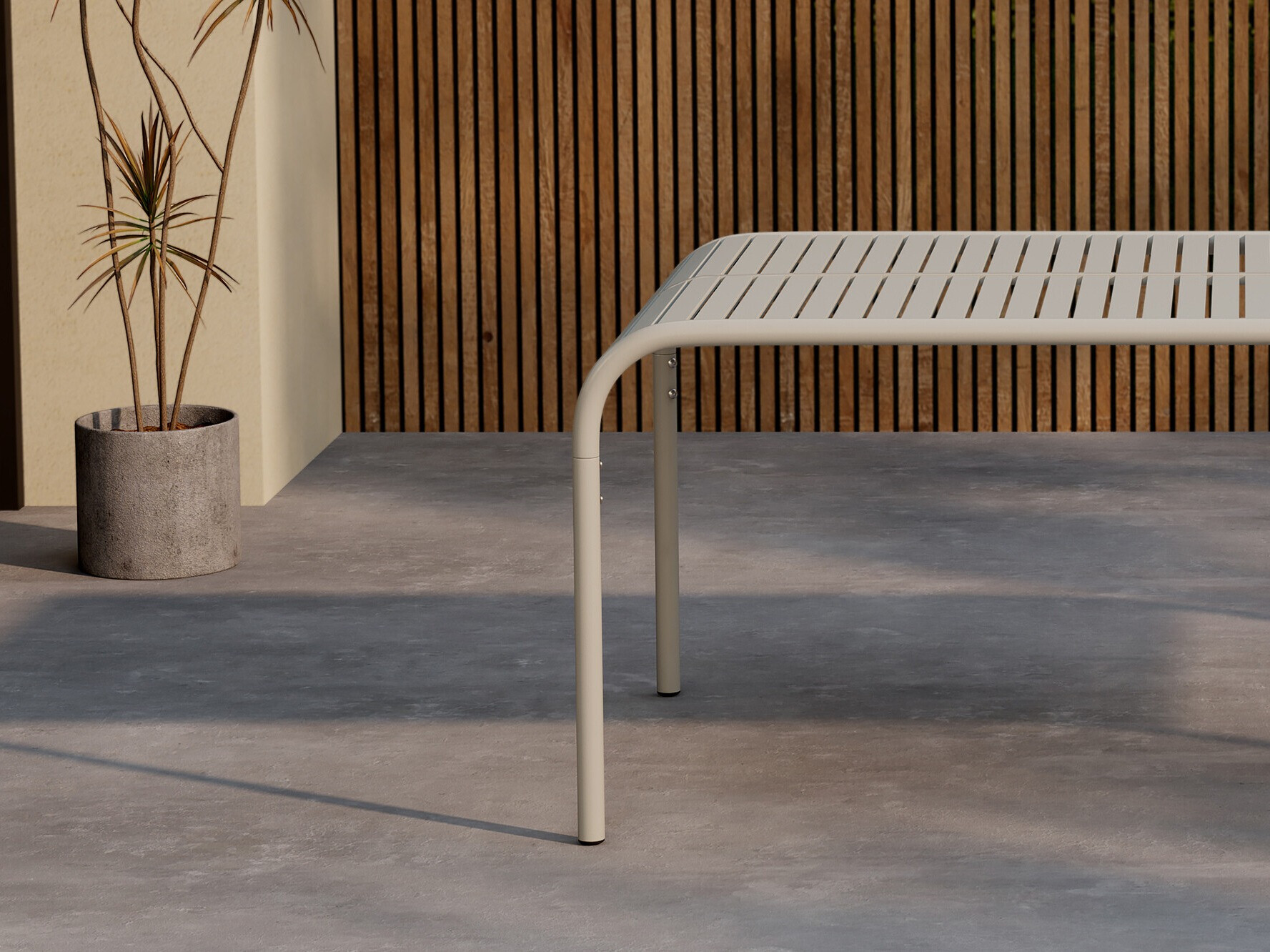 Outdoor tafel Dallas 4771 (Beige)