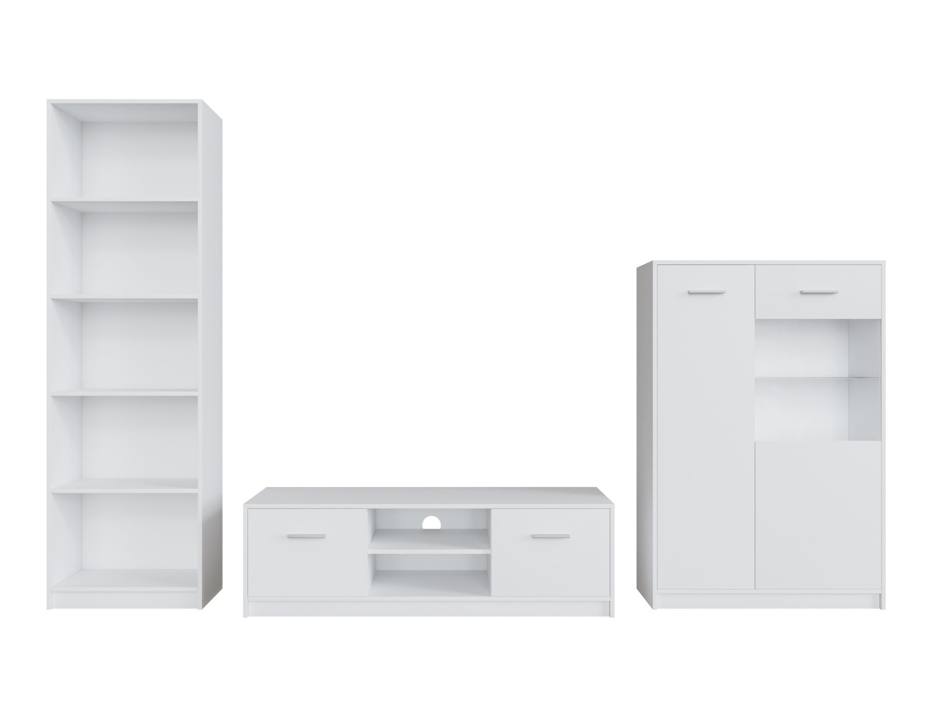 Woonkamerset Novsore 164 (Wit)