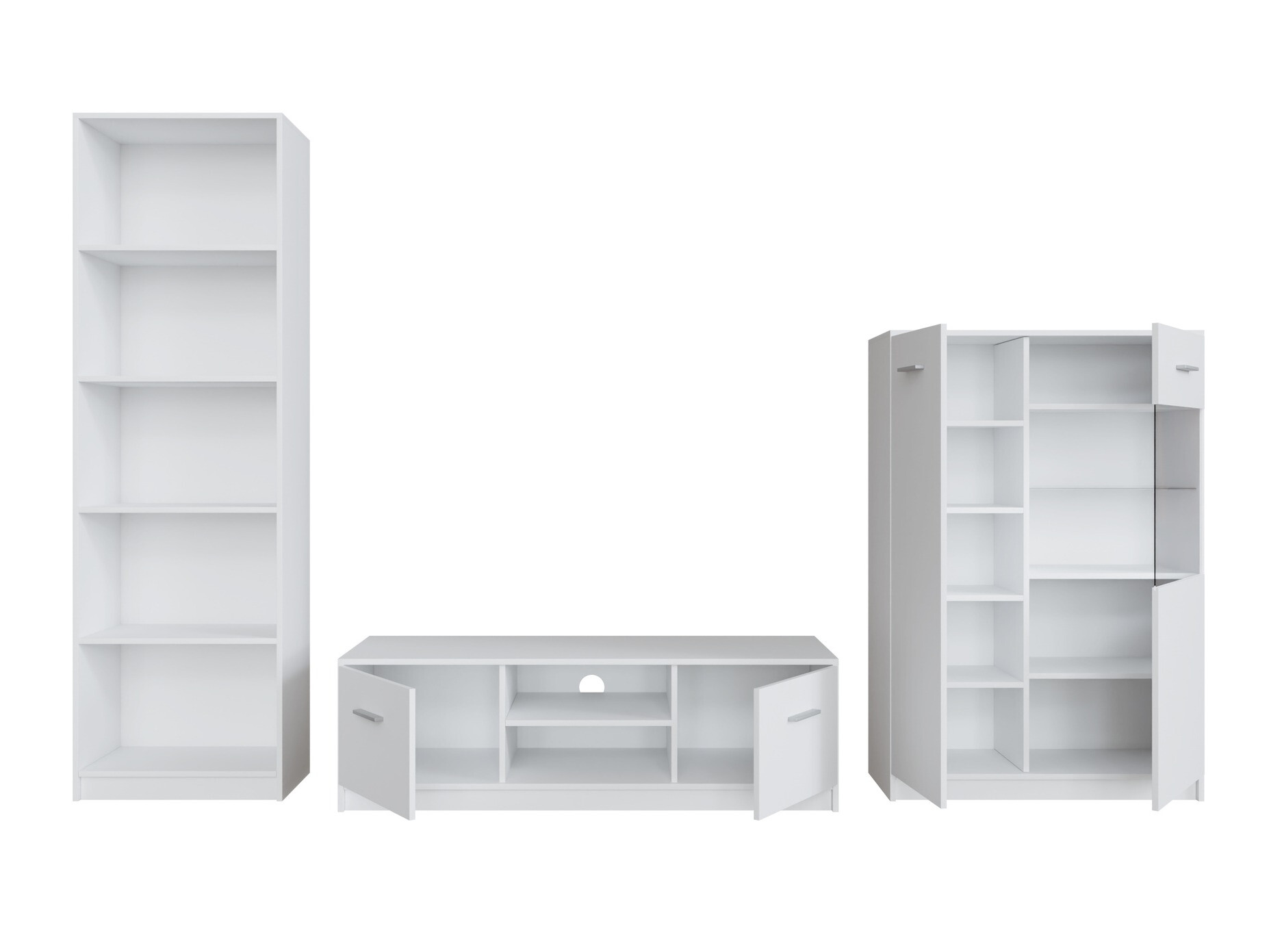 Woonkamerset Novsore 164 (Wit)