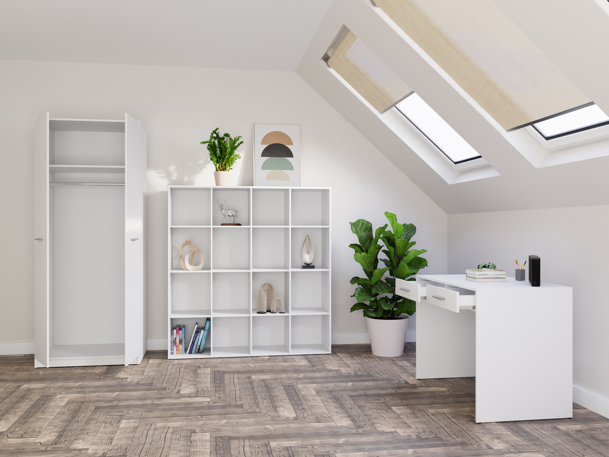 Thuiskantoorset Novsore 166 (Wit)