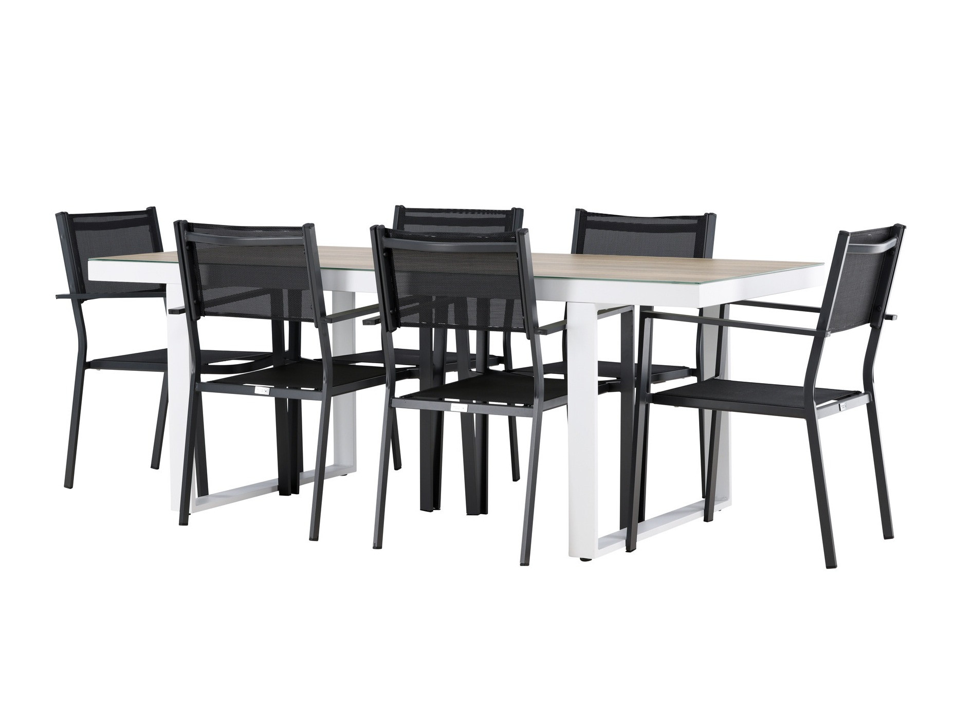 Tafel en stoelen set Dallas 4805