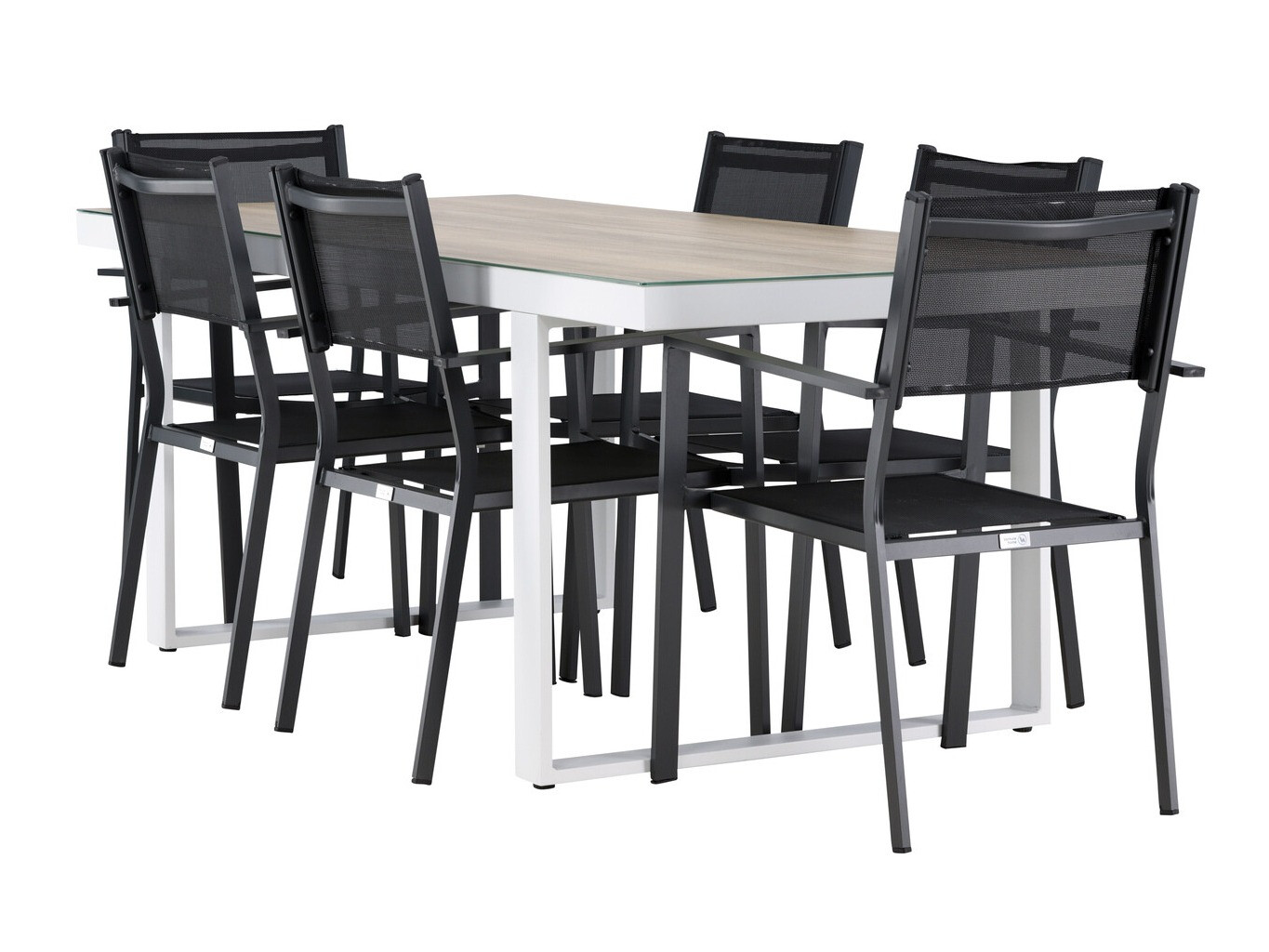 Tafel en stoelen set Dallas 4805