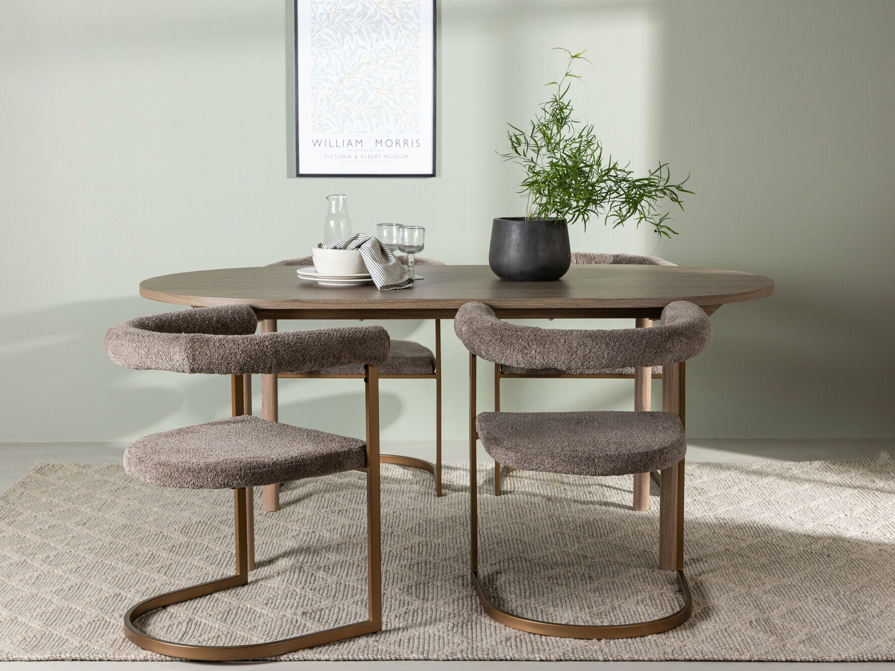 Eetkamerset Dallas 4615