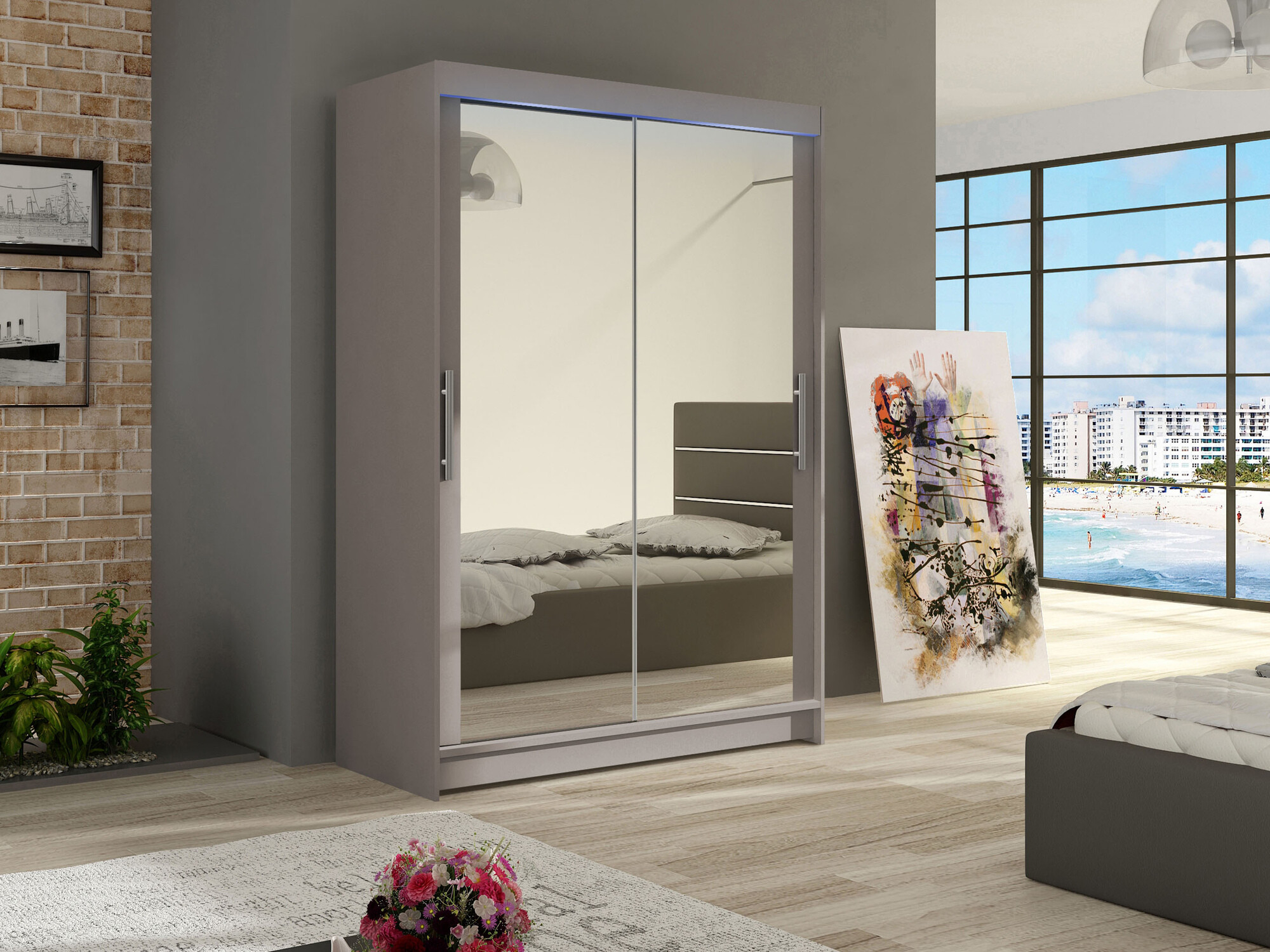 Kledingkast Closico 129 (Kasjmier)