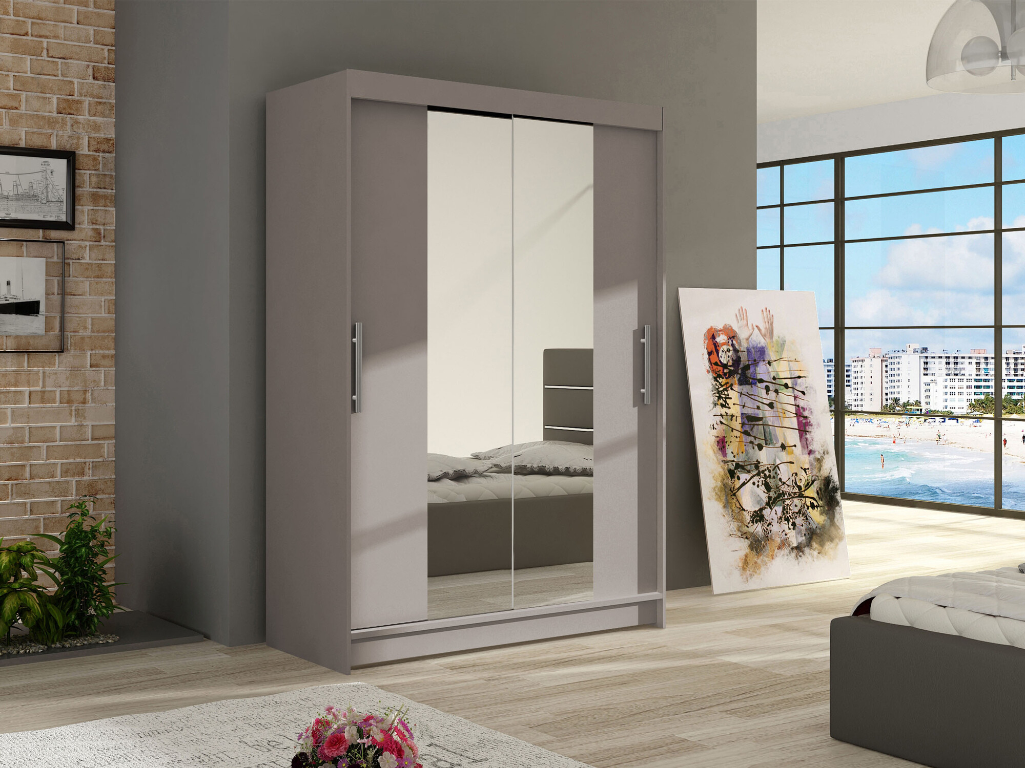 Kledingkast Closico 133 (Kasjmier)