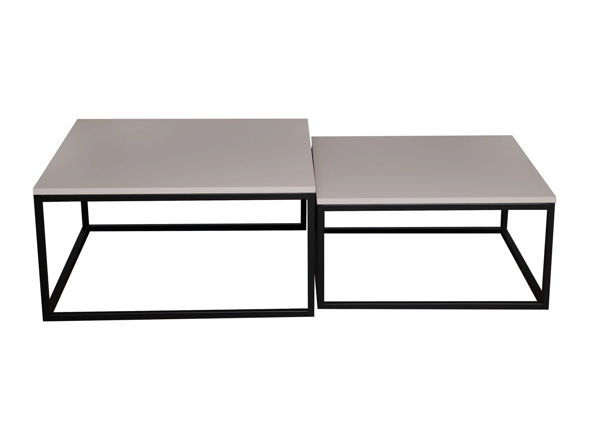 Salontafel set Oswego 101 (Kasjmier + Zwart)