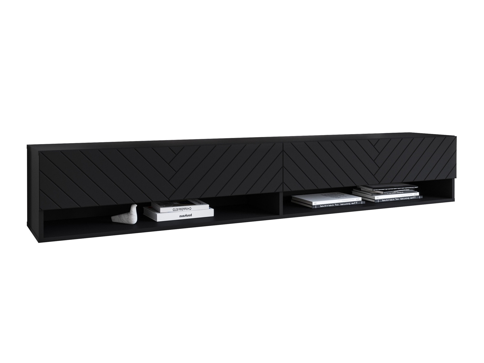 TV-meubel Sarasota 119 (Zwart + Grafiet)