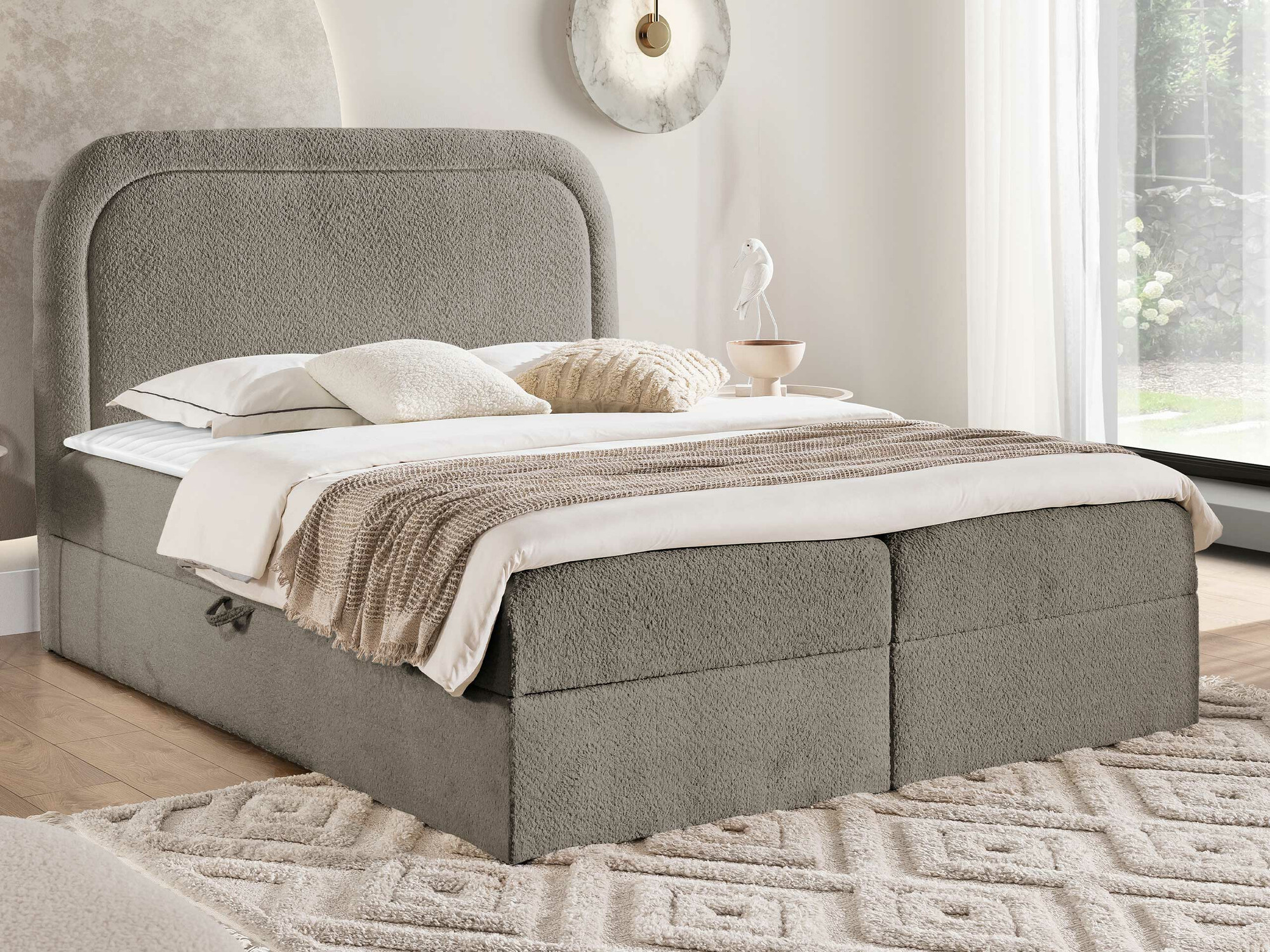 Boxspring Baltimore 197 (Coral 50)