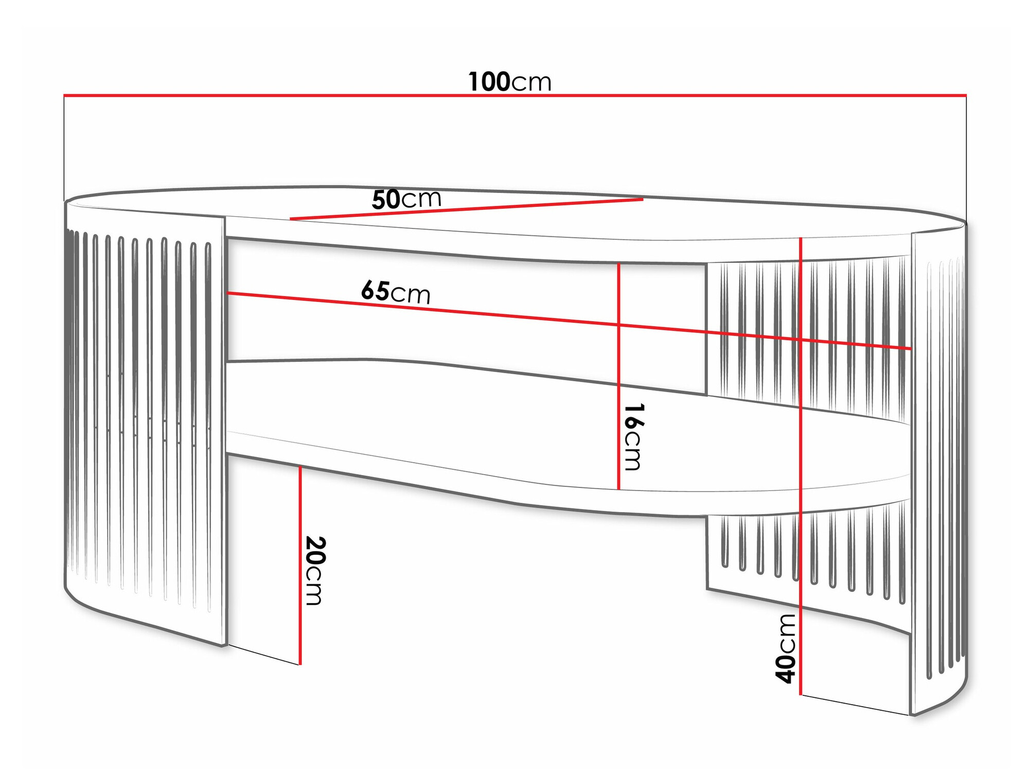 Salontafel Sordore 119 (Gouden + Kasjmier)
