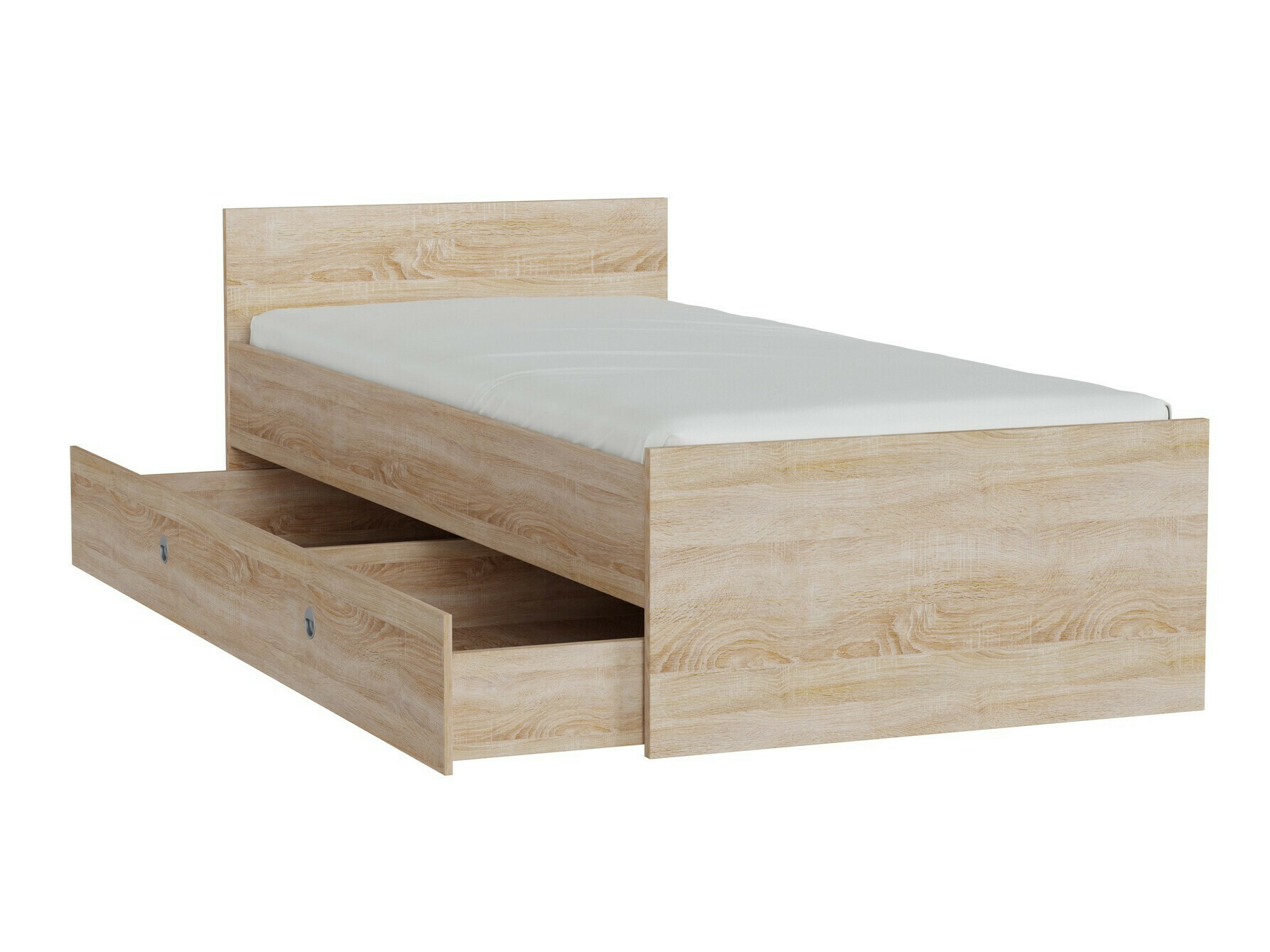 Bed Novsore 126 (Sonoma eik)