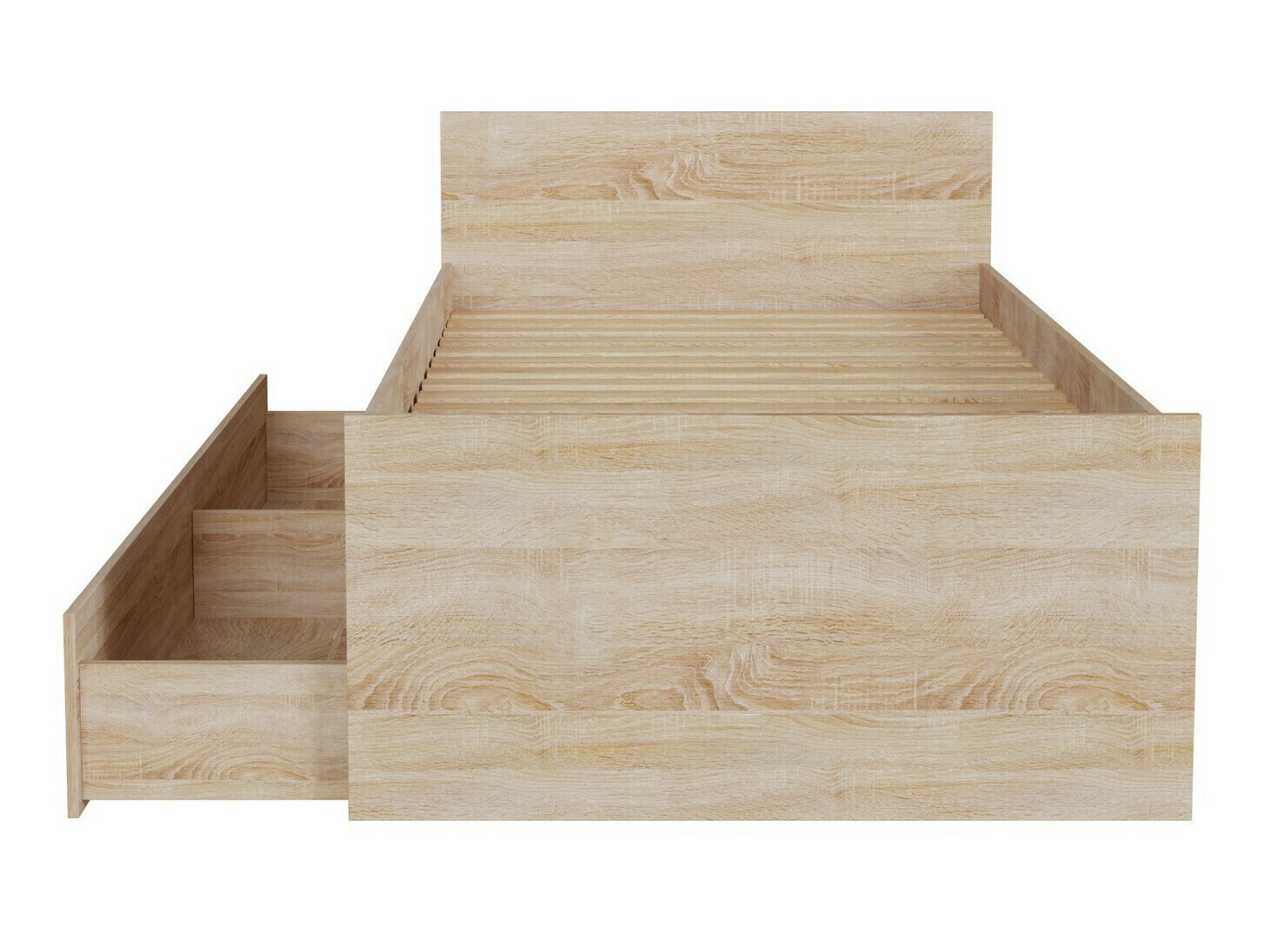 Bed Novsore 126 (Sonoma eik)