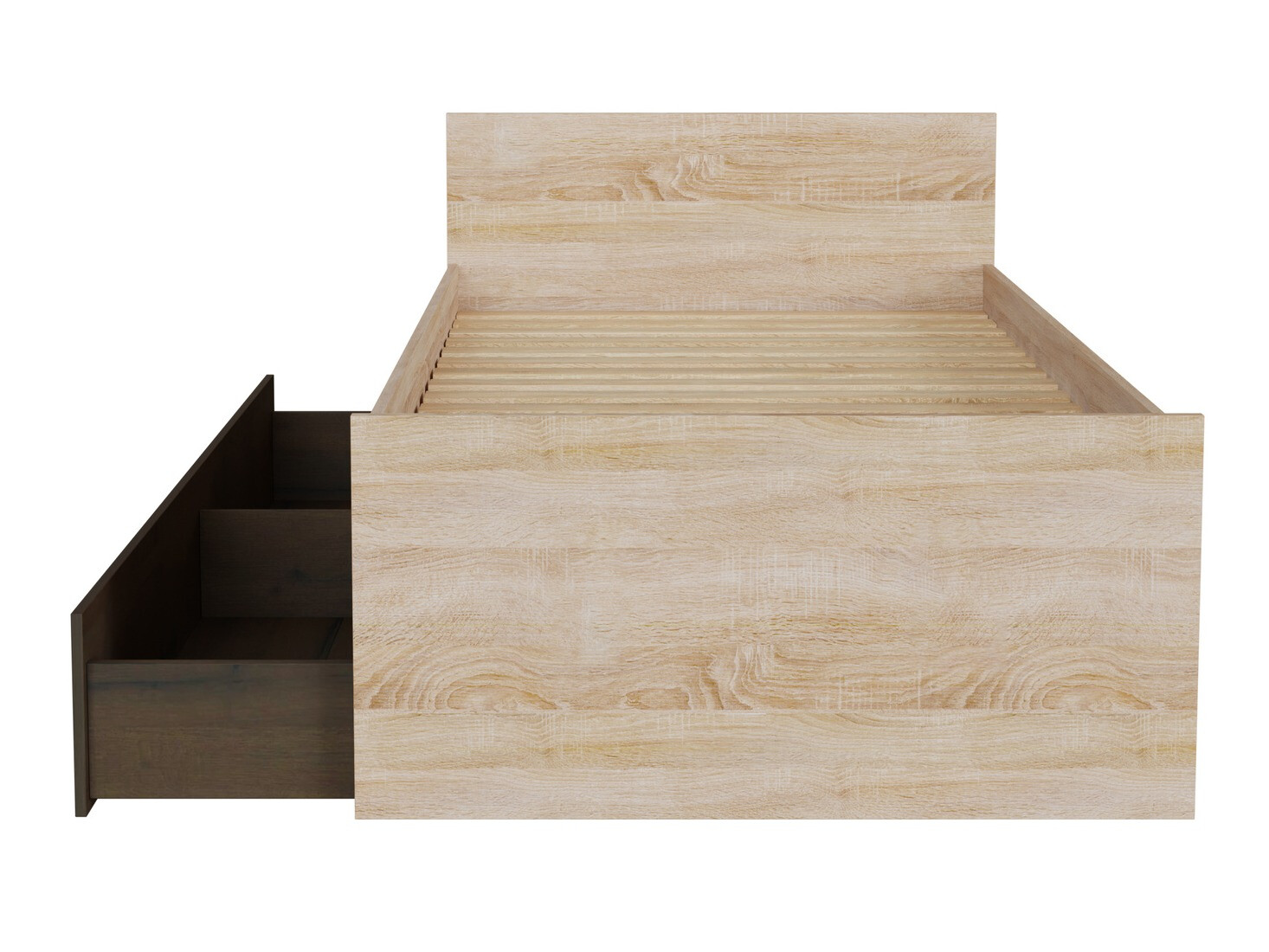 Bed Novsore 126 (Sonoma eik)