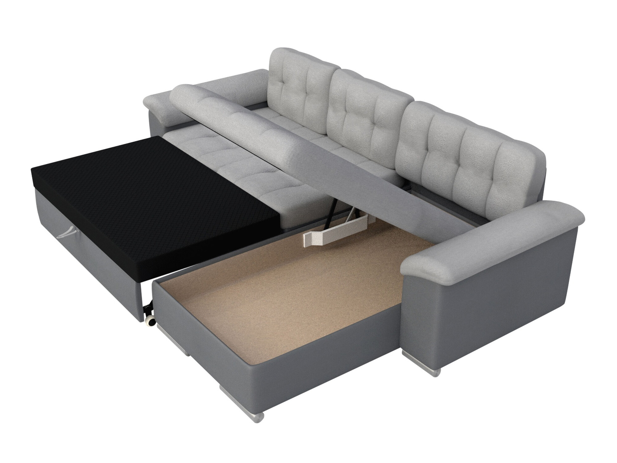 Hoekbank Comfivo 107 (Coral 65)