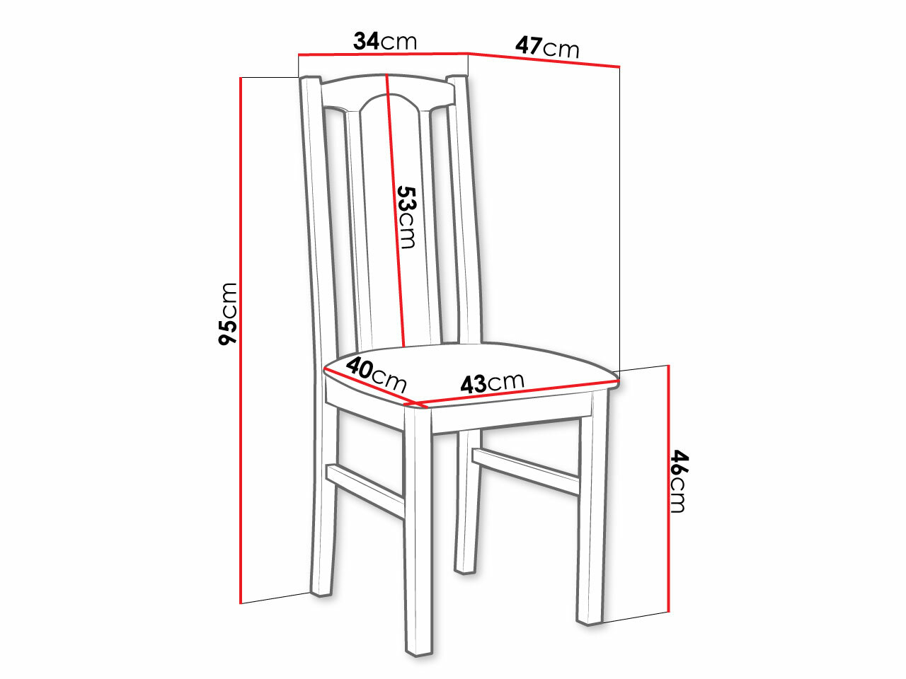Stoel Victorville 145 (Zwart)