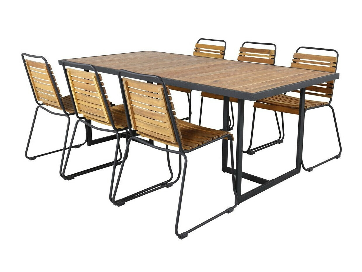 Tafel en stoelen set Dallas 2901