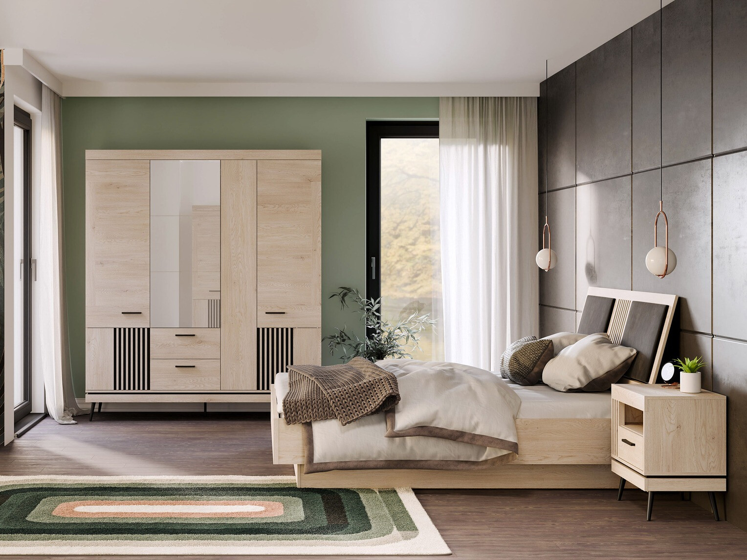 Slaapkamer set Sermelu 123