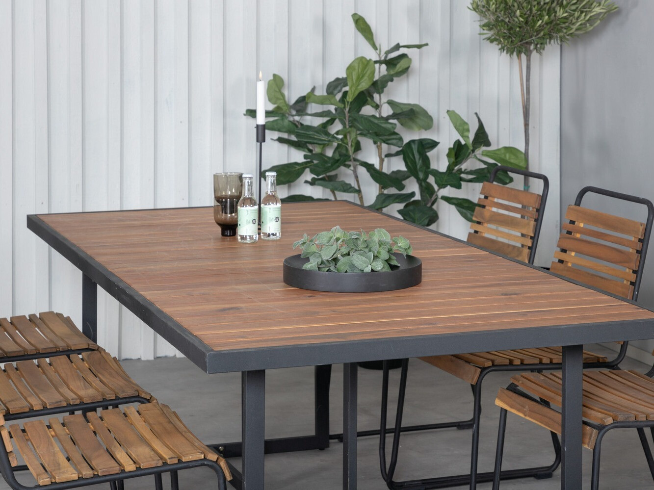 Tafel en stoelen set Dallas 2901