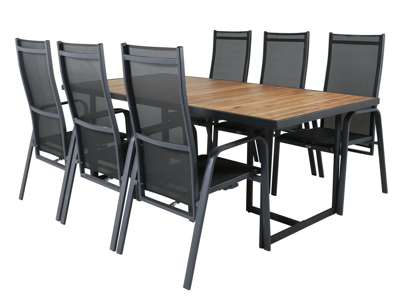 Tafel en stoelen set Dallas 2908