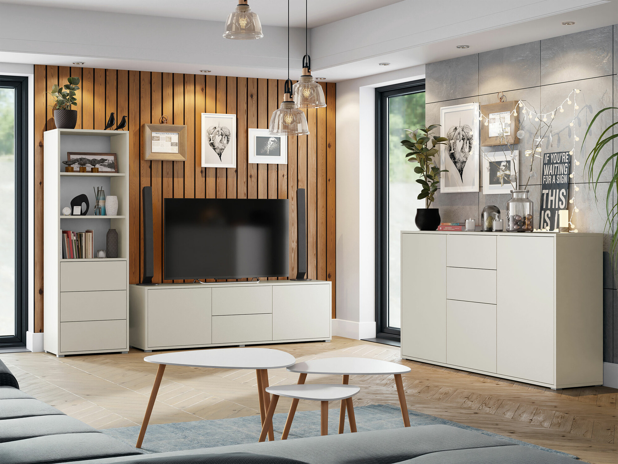 Boekenkast Comfivo Fersoe 105 (Kasjmier)