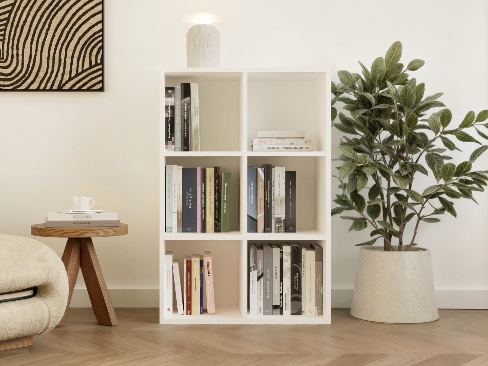 Boekenkast Mandeville 296 (Wit)
