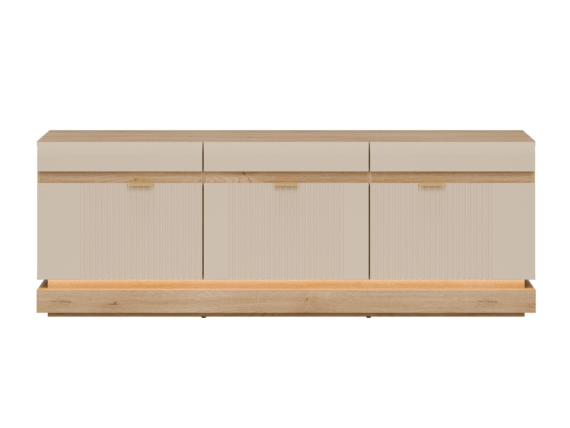 TV-meubel Teselbu 100 (Kasjmier + Torro Eik)