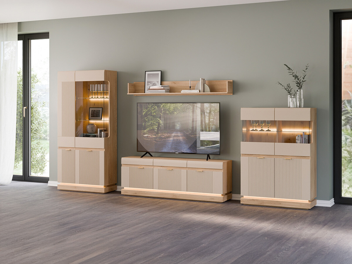 Dressoir Teselbu 105 (Kasjmier + Eiken)