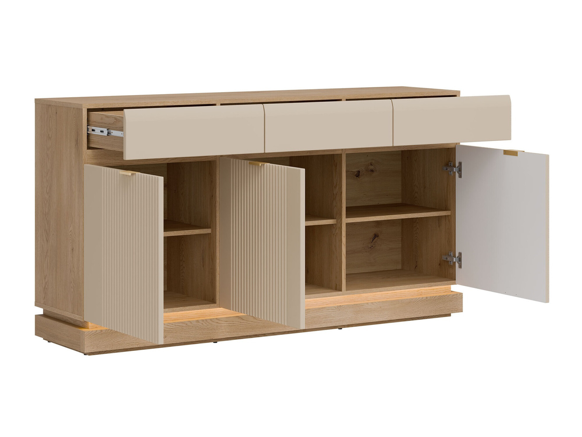 Ladekast Teselbu 104 (Kasjmier + Eiken)