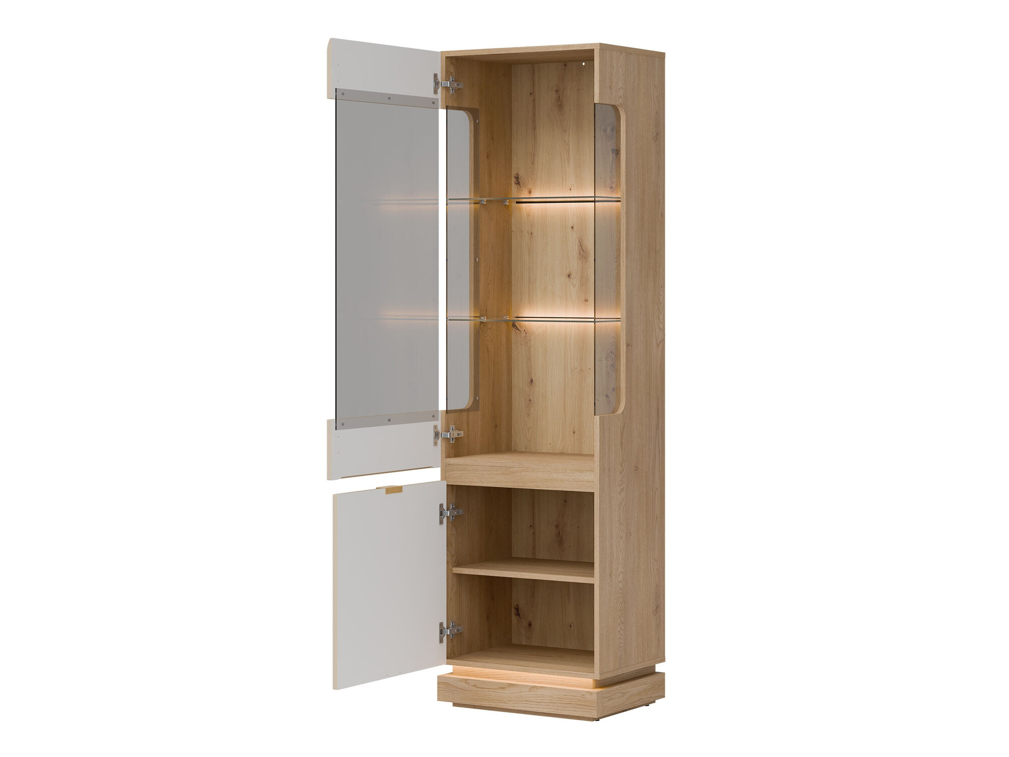 Boekenkast Teselbu 109 (Kasjmier + Eiken)