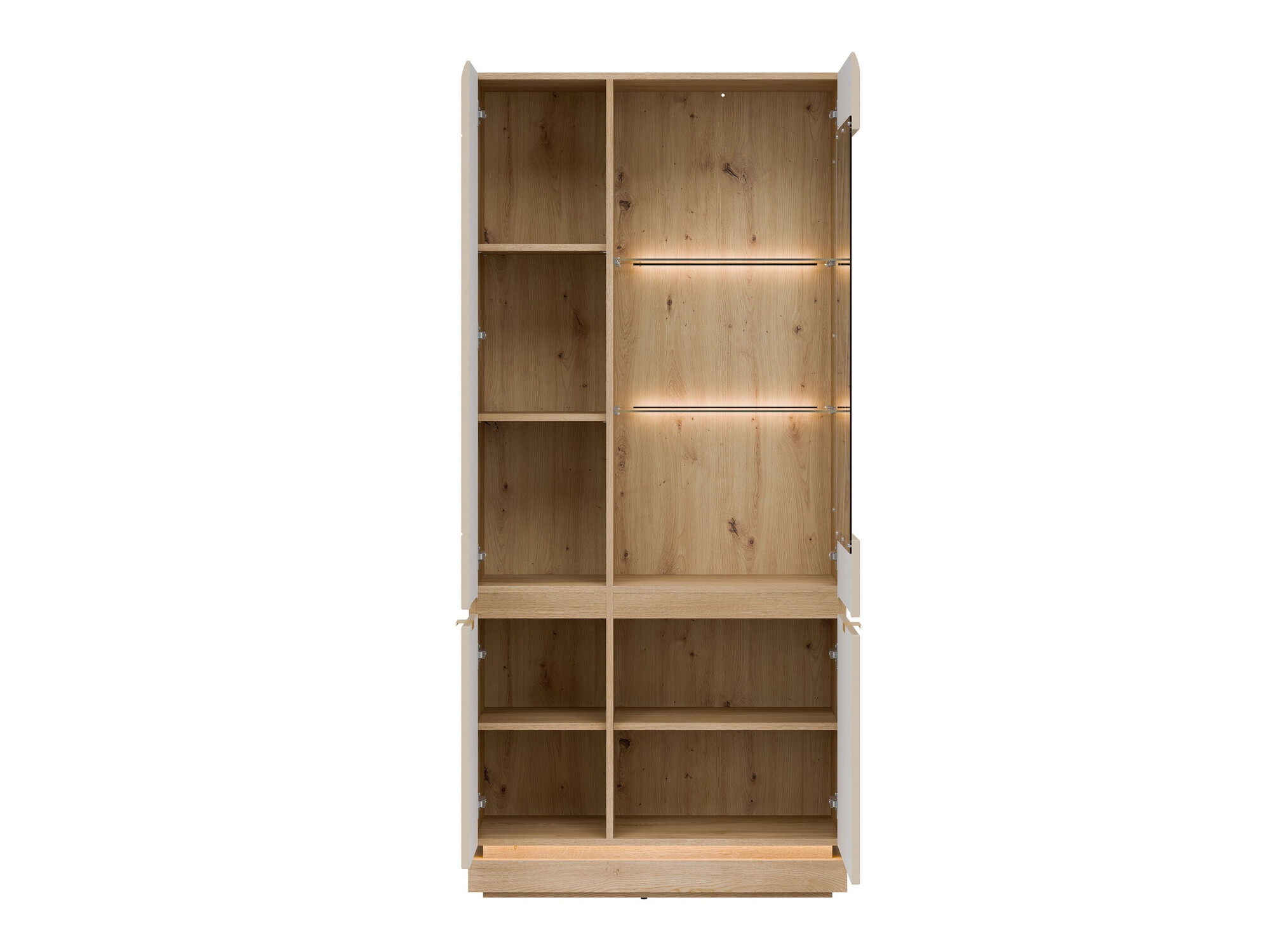 Boekenkast Teselbu 111 (Kasjmier + Eiken)