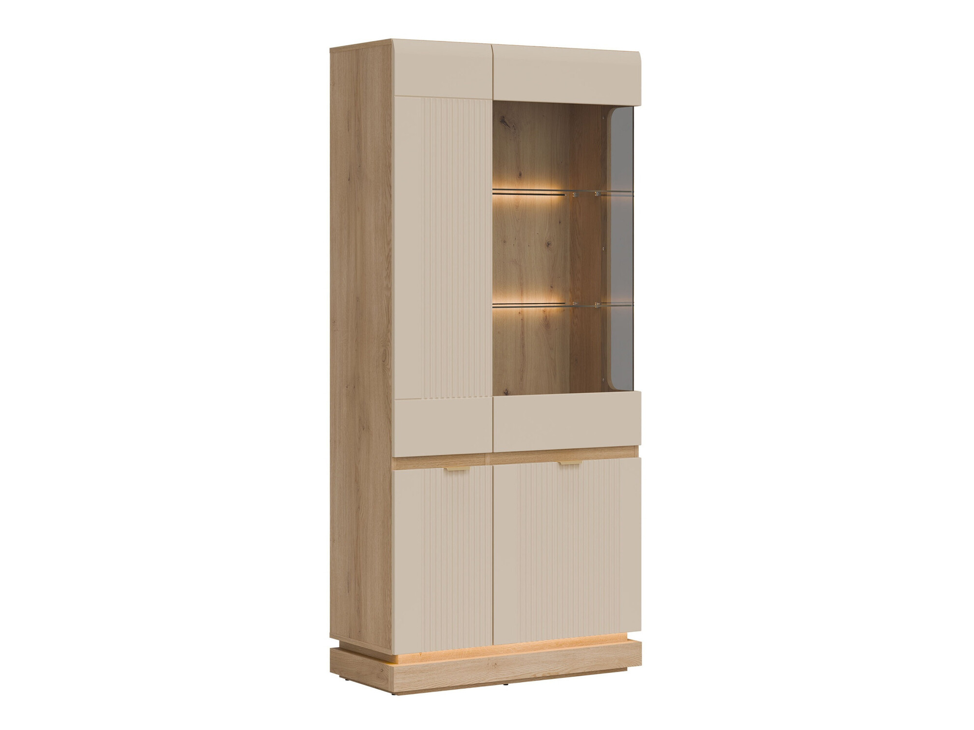 Boekenkast Teselbu 111 (Kasjmier + Eiken)