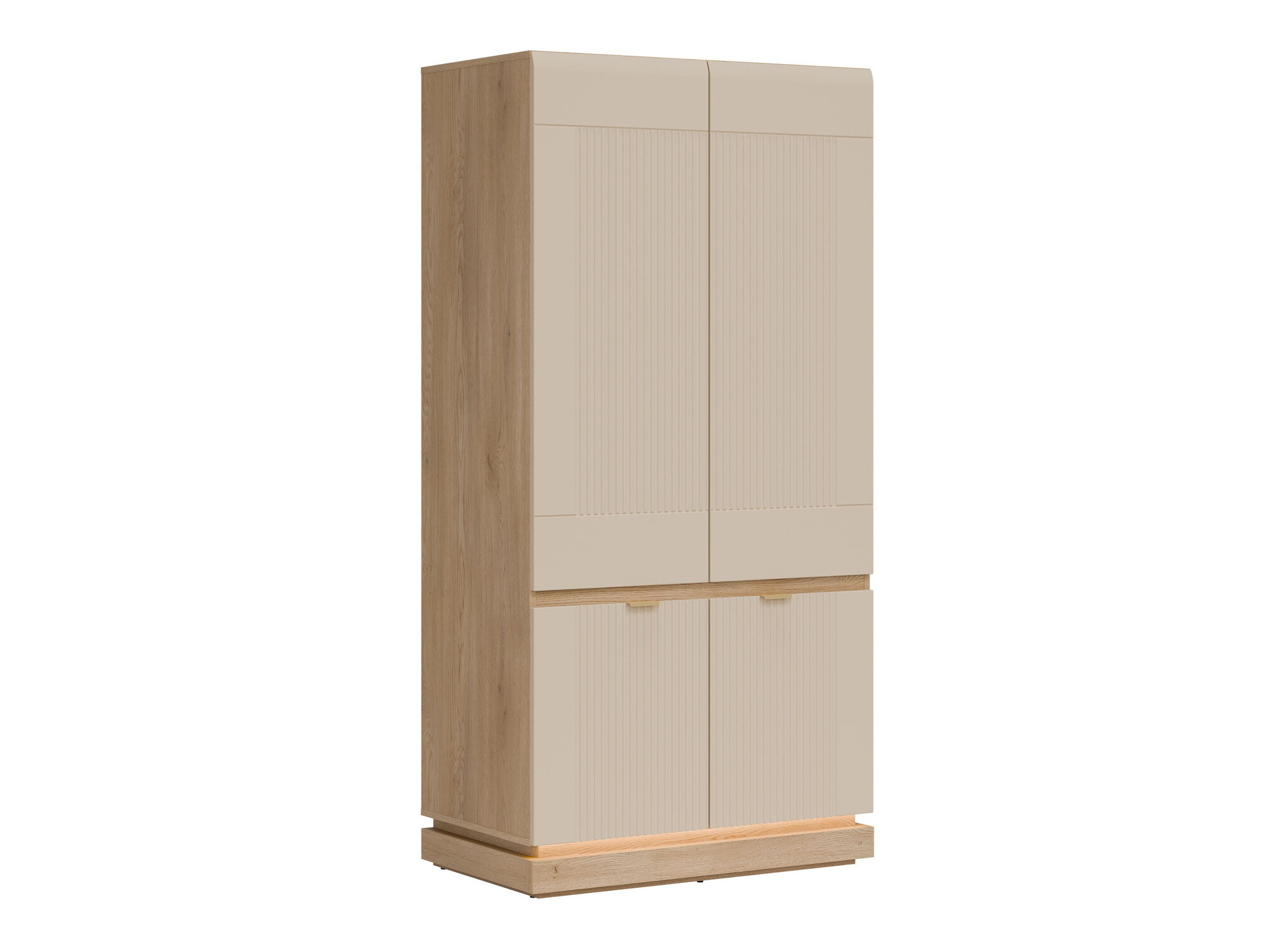 Kledingkast Teselbu 113 (Kasjmier + Eiken)