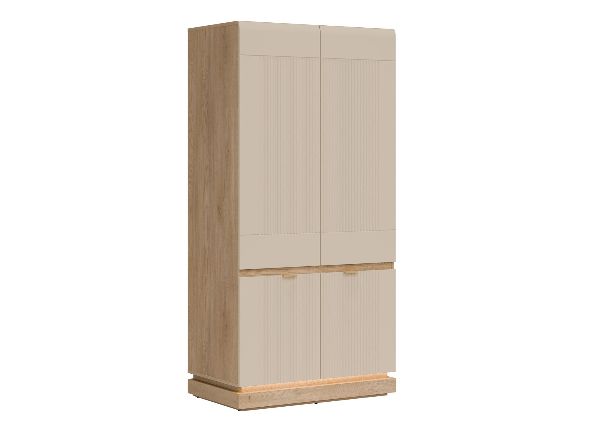 Kledingkast Teselbu 113 (Kasjmier + Eiken)