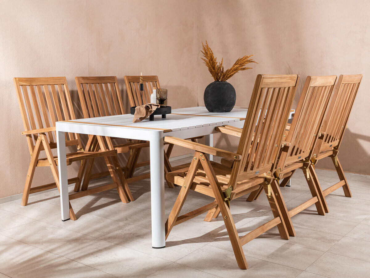Tafel en stoelen set Dallas 3908