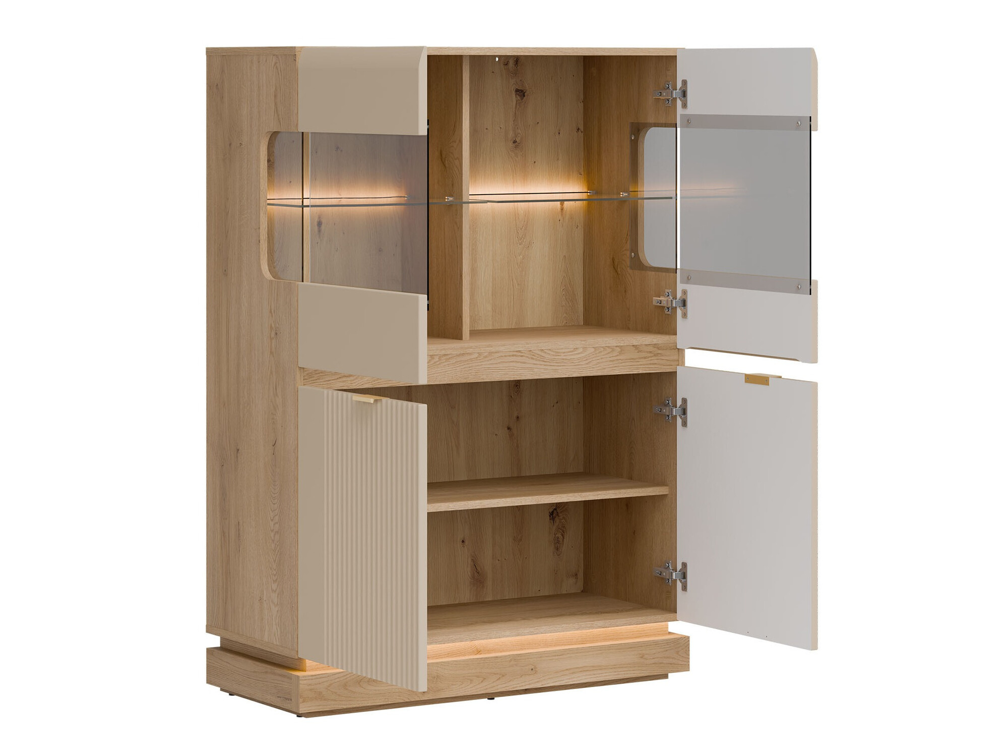 Woonkamerset Teselbu 116 (Kasjmier + Eiken)