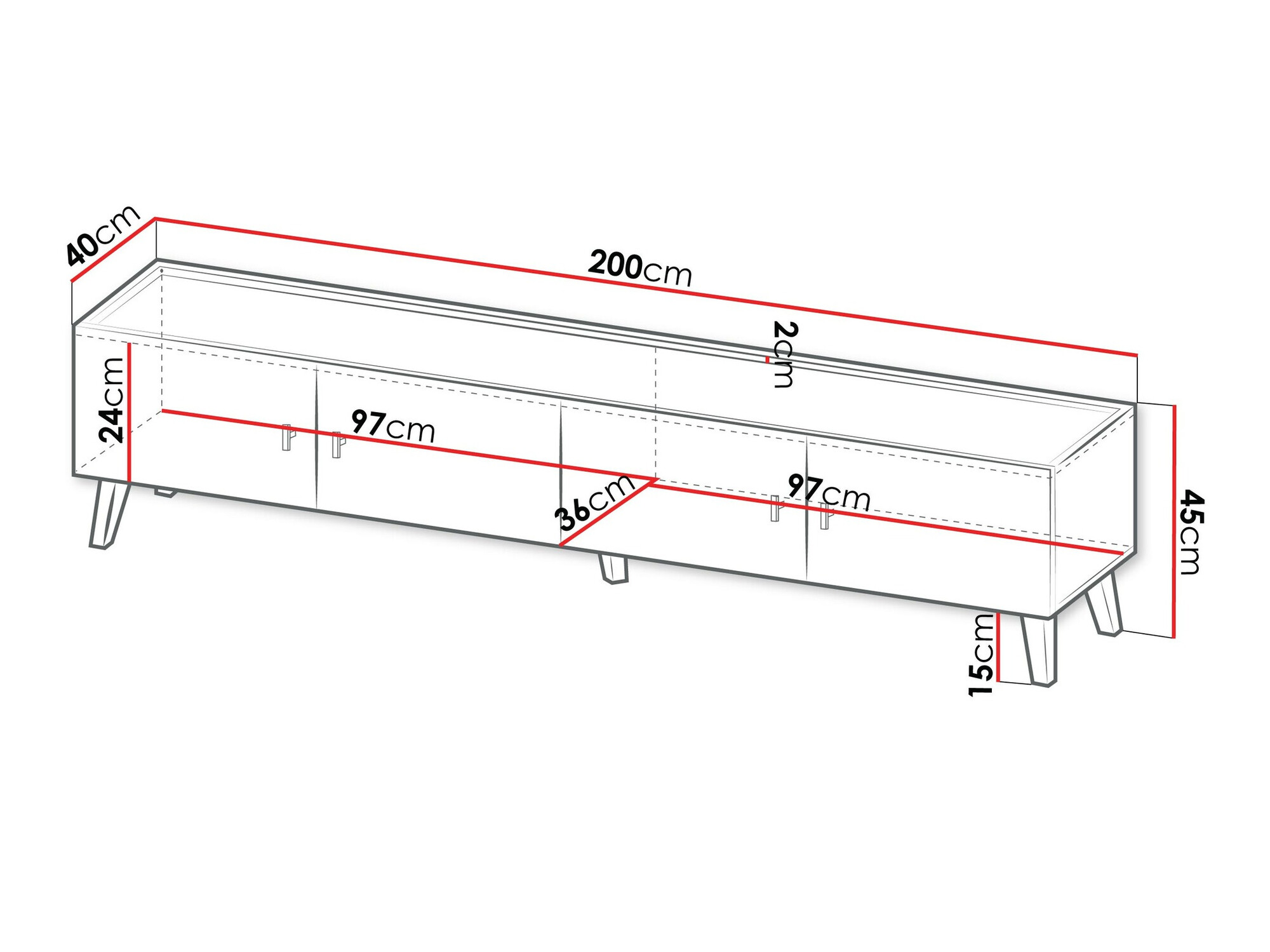 TV-meubel Comfivo Avimelo 105